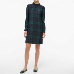 J.Crew Factory NWT Long Sleeve Plaid Dress size 6